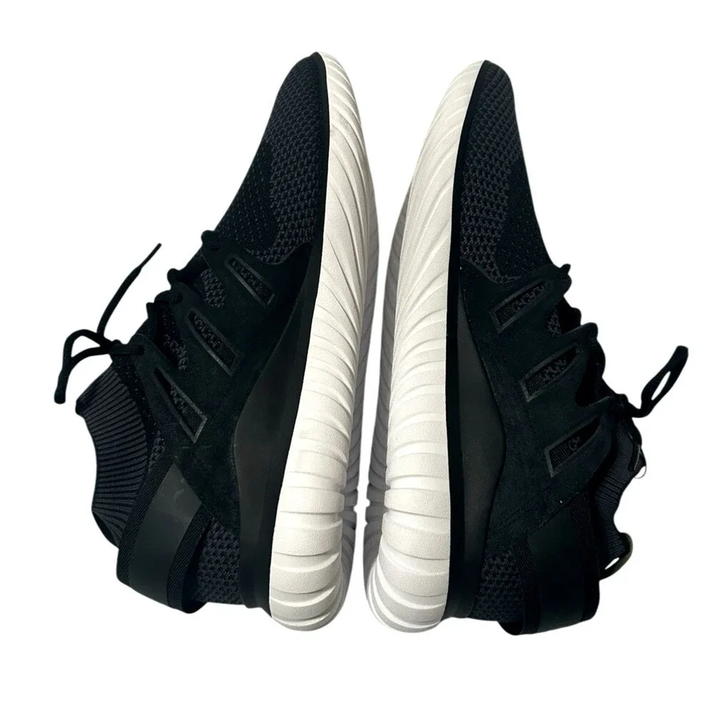 Adidas Tubular Nova Primeknit Mens S74917 Black Running Shoes Sneaker Size 11